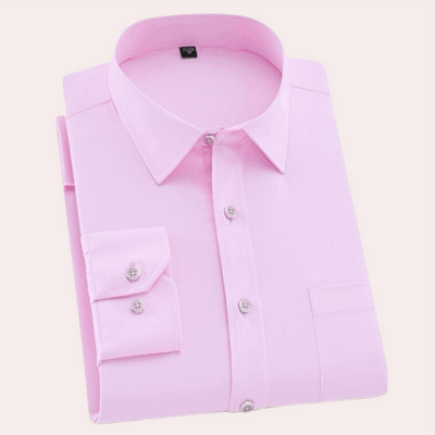 Alphonse - Chemise classique anti-rides pour hommes
