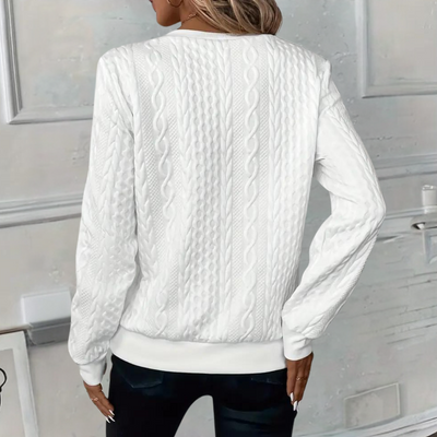 Anoushka - Pull pour femmes avec texture tendance