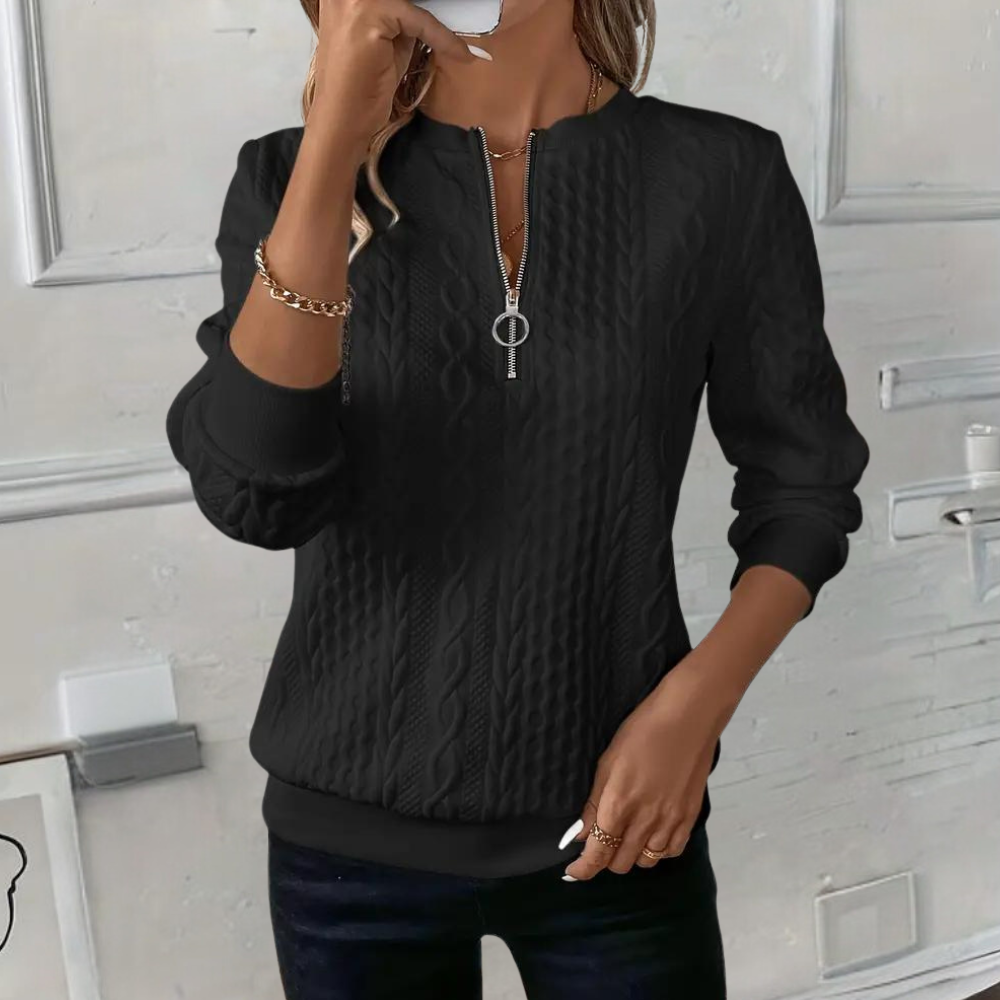 Anoushka - Pull pour femmes avec texture tendance