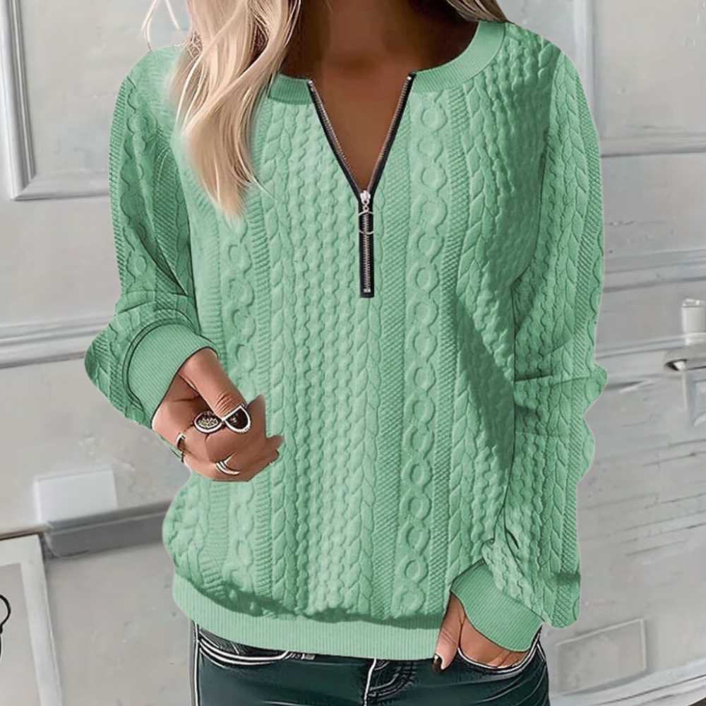 Anoushka - Pull pour femmes avec texture tendance