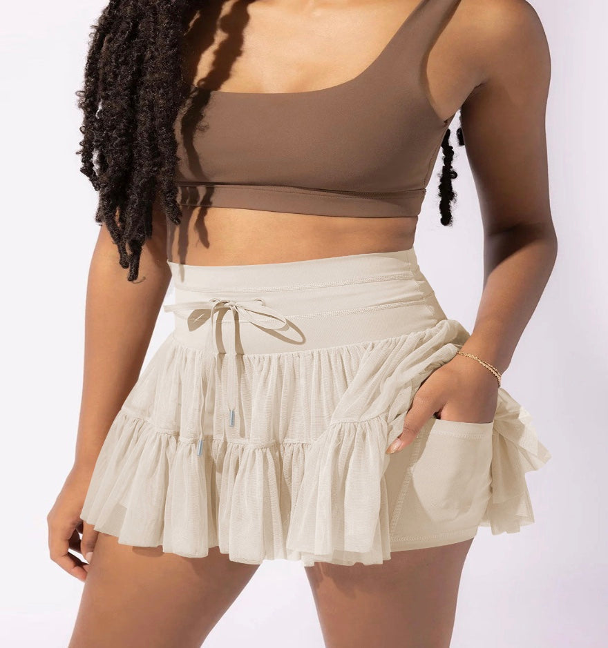 Jupe Pirouette | Jupe courte avec short intégré