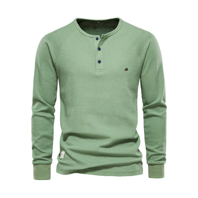 Chemise Homme à manches longues et col rond