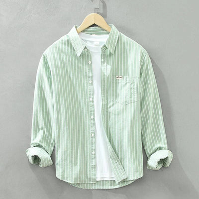 Chemise homme en lin Leroux Mode – Respirante, légère et idéale pour un été élégant