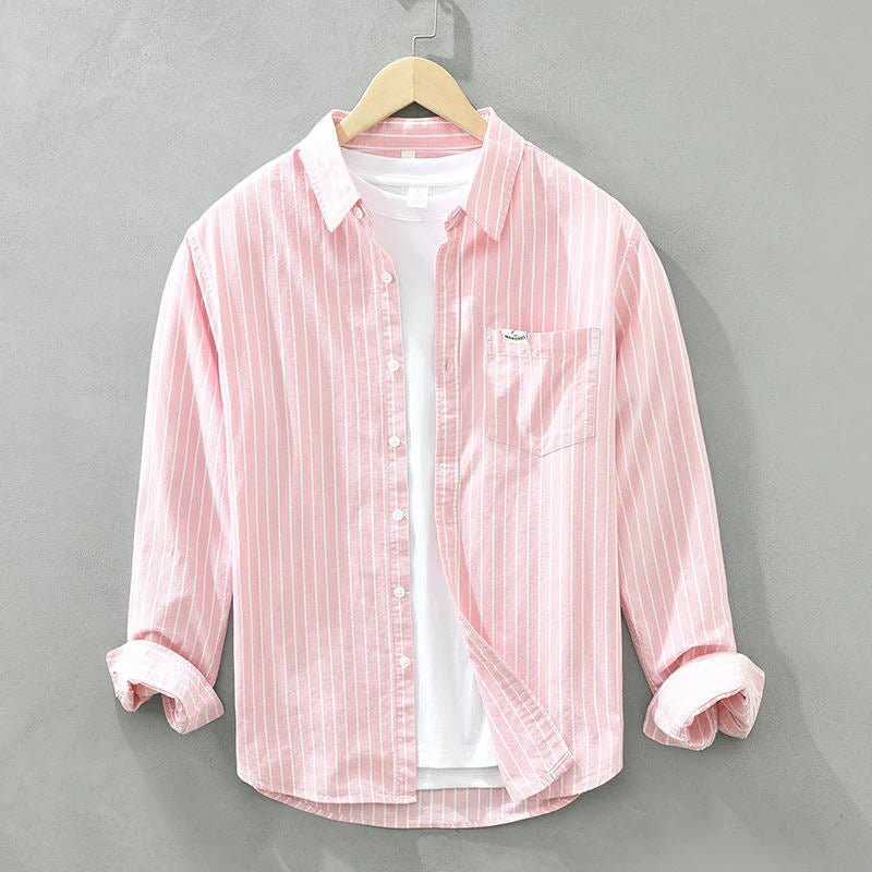 Chemise homme en lin Leroux Mode – Respirante, légère et idéale pour un été élégant