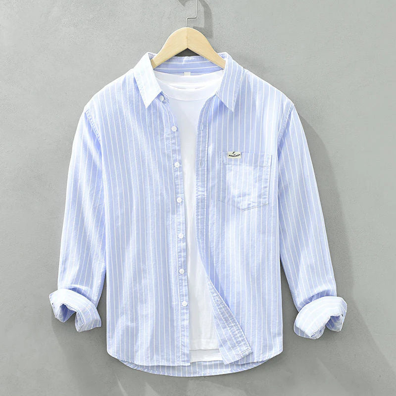 Chemise homme en lin Leroux Mode – Respirante, légère et idéale pour un été élégant