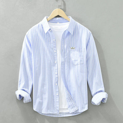 Chemise homme en lin Leroux Mode – Respirante, légère et idéale pour un été élégant