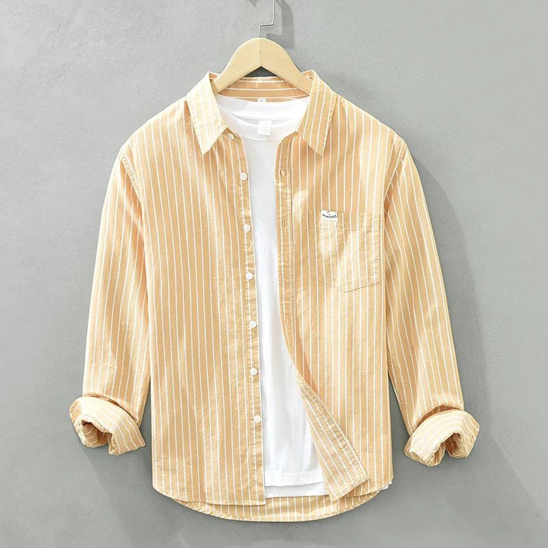 Chemise homme en lin Leroux Mode – Respirante, légère et idéale pour un été élégant