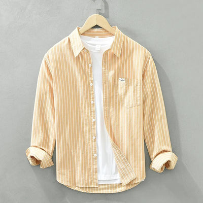 Chemise homme en lin Leroux Mode – Respirante, légère et idéale pour un été élégant