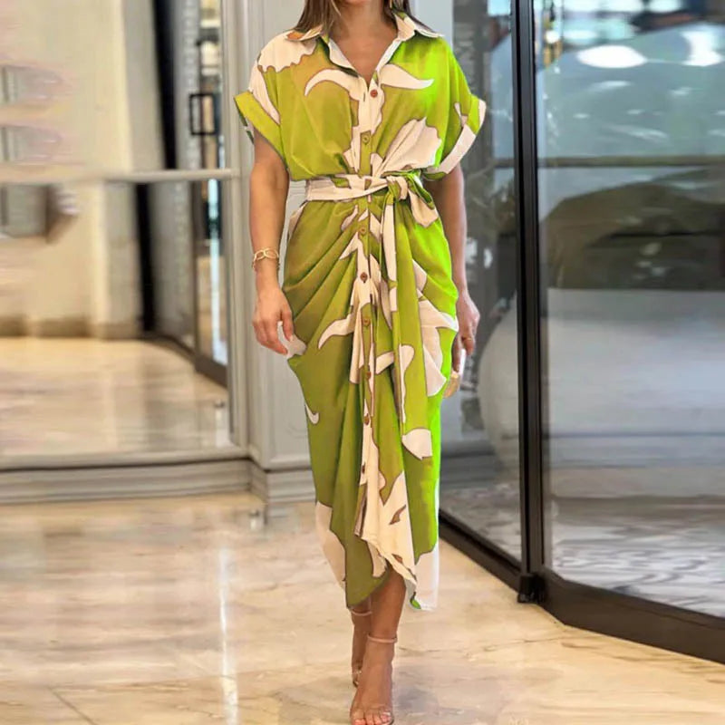 Amalia | Robe Maxi Wikkel Luxe ( Presque épuisée )