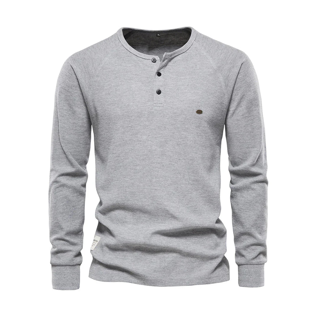 Chemise Homme à manches longues et col rond