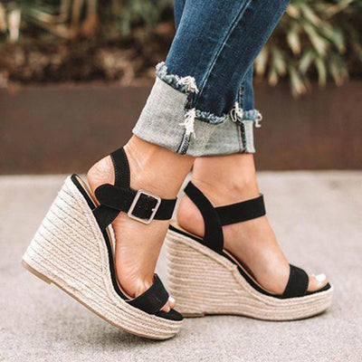 Sandales compensées Elviana - l'équilibre parfait entre style et confort