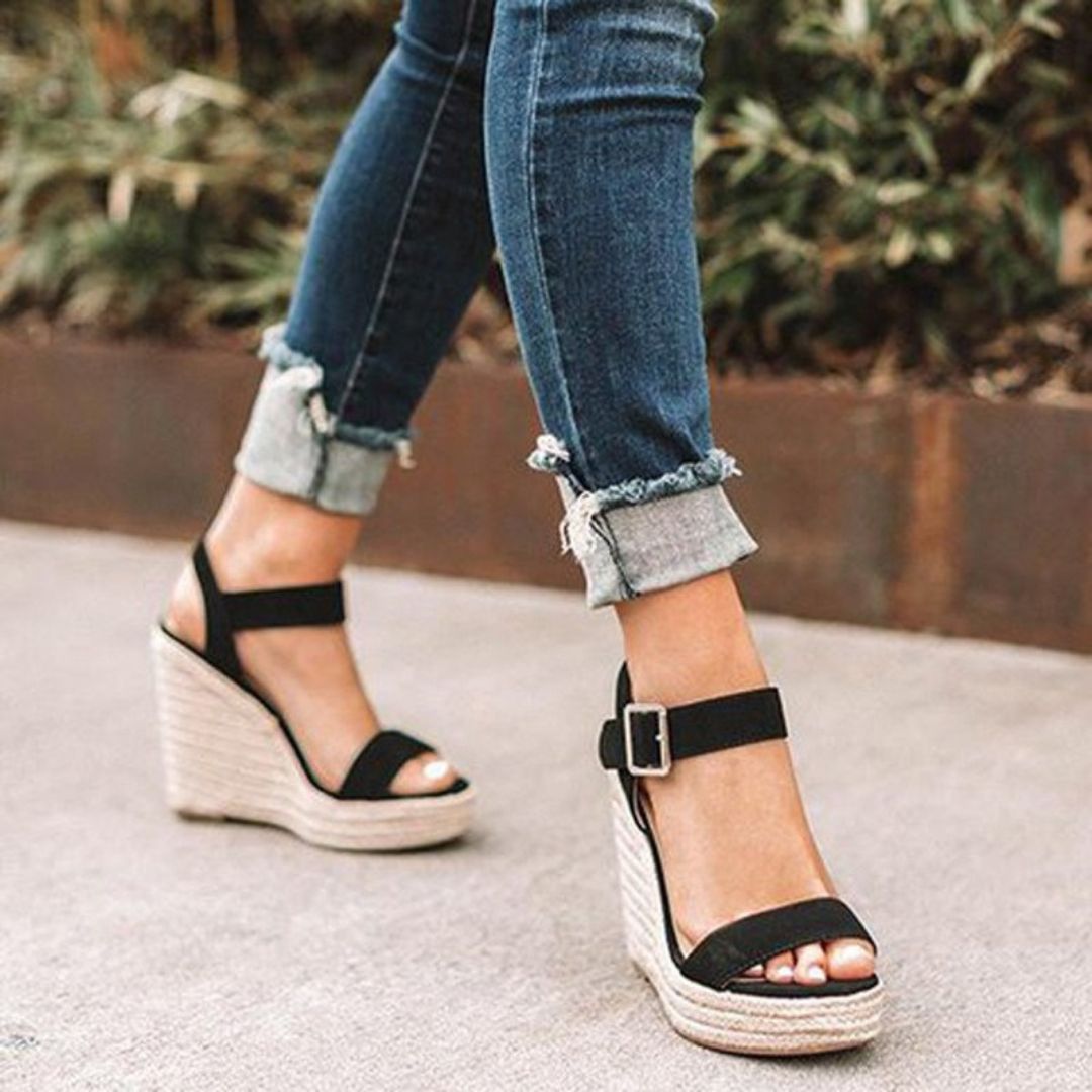Sandales compensées Elviana - l'équilibre parfait entre style et confort