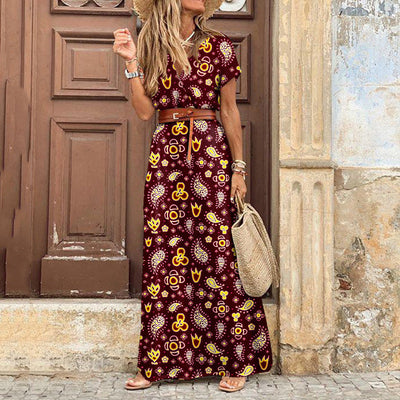 Luna® | Élégante Robe Maxi Bohémienne