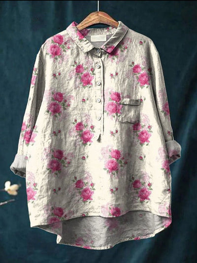 Harmine Blouse florale pour femme