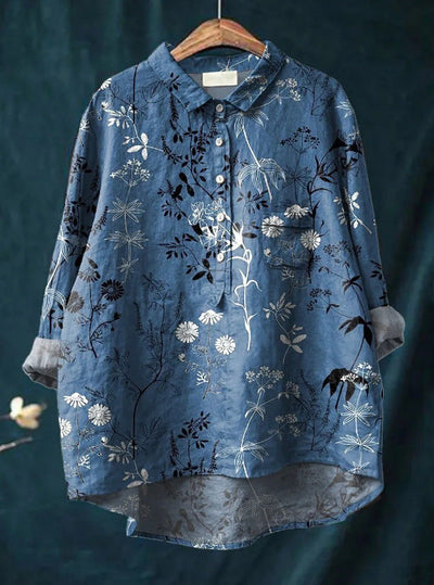 Harmine Blouse florale pour femme