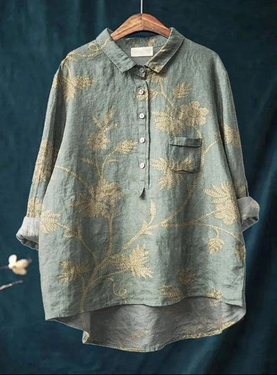 Harmine Blouse florale pour femme