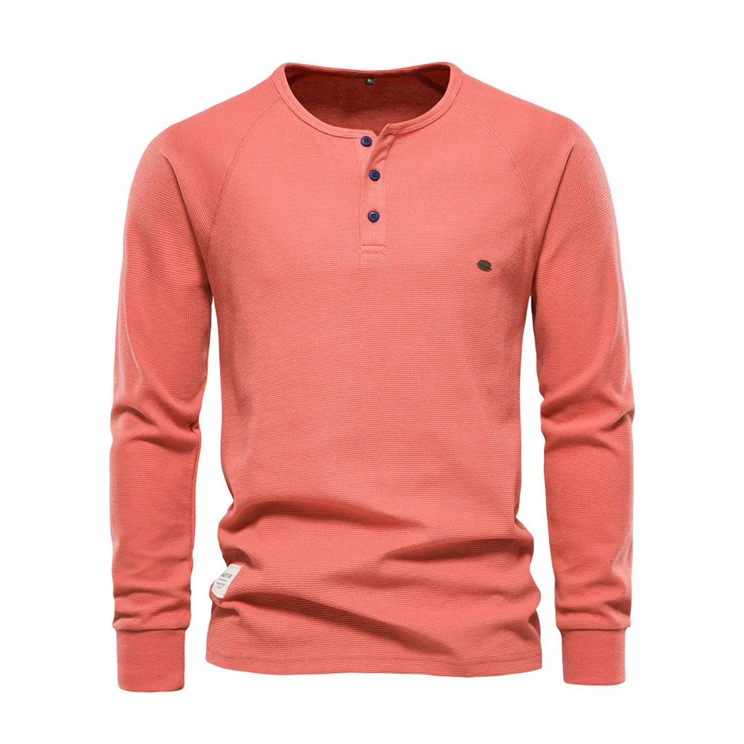 Chemise Homme à manches longues et col rond