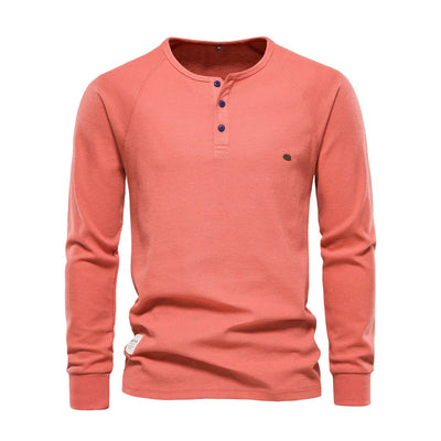 Chemise Homme à manches longues et col rond