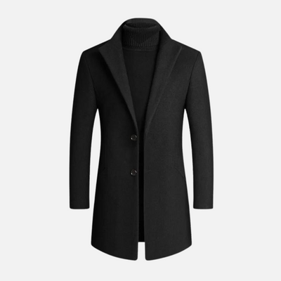 Manteau homme classique en laine