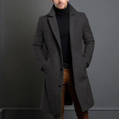 Manteau Classique Homme Ajusté