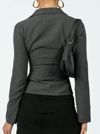 Vespera Pinstripe | Blouse