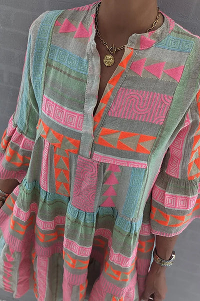 Kiki | Robe Midi Élégante de Printemps ( Presque épuisée )