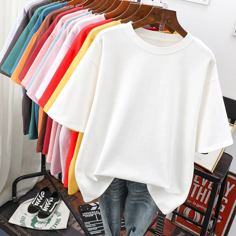Wessel | T-Shirt Oversized en Coton Doux, Coupe Décontractée
