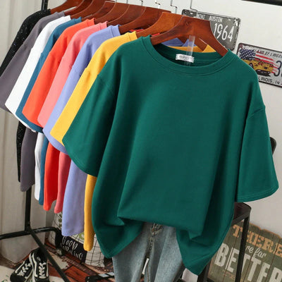Wessel | T-Shirt Oversized en Coton Doux, Coupe Décontractée