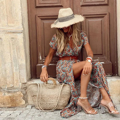 Luna® | Élégante Robe Maxi Bohémienne