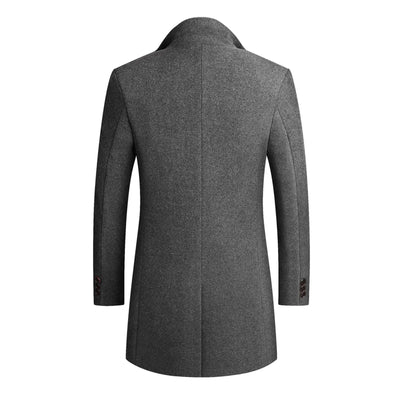 Manteau homme classique en laine