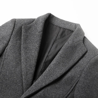 Manteau homme classique en laine