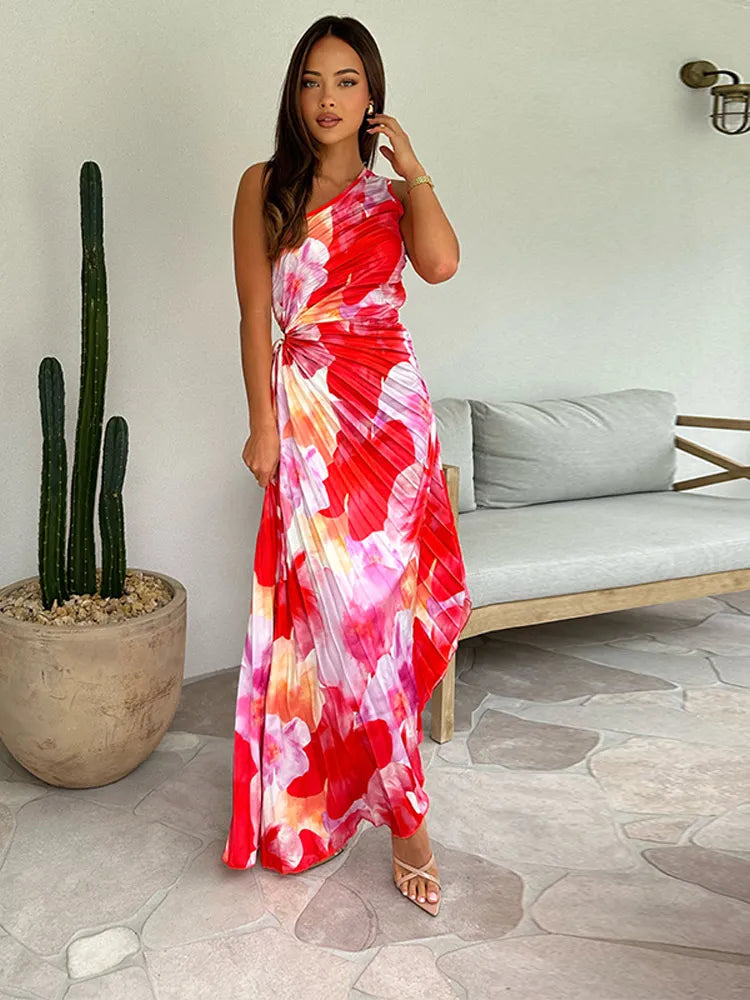Katie | Robe d'Été Plissée ( Presque épuisée )
