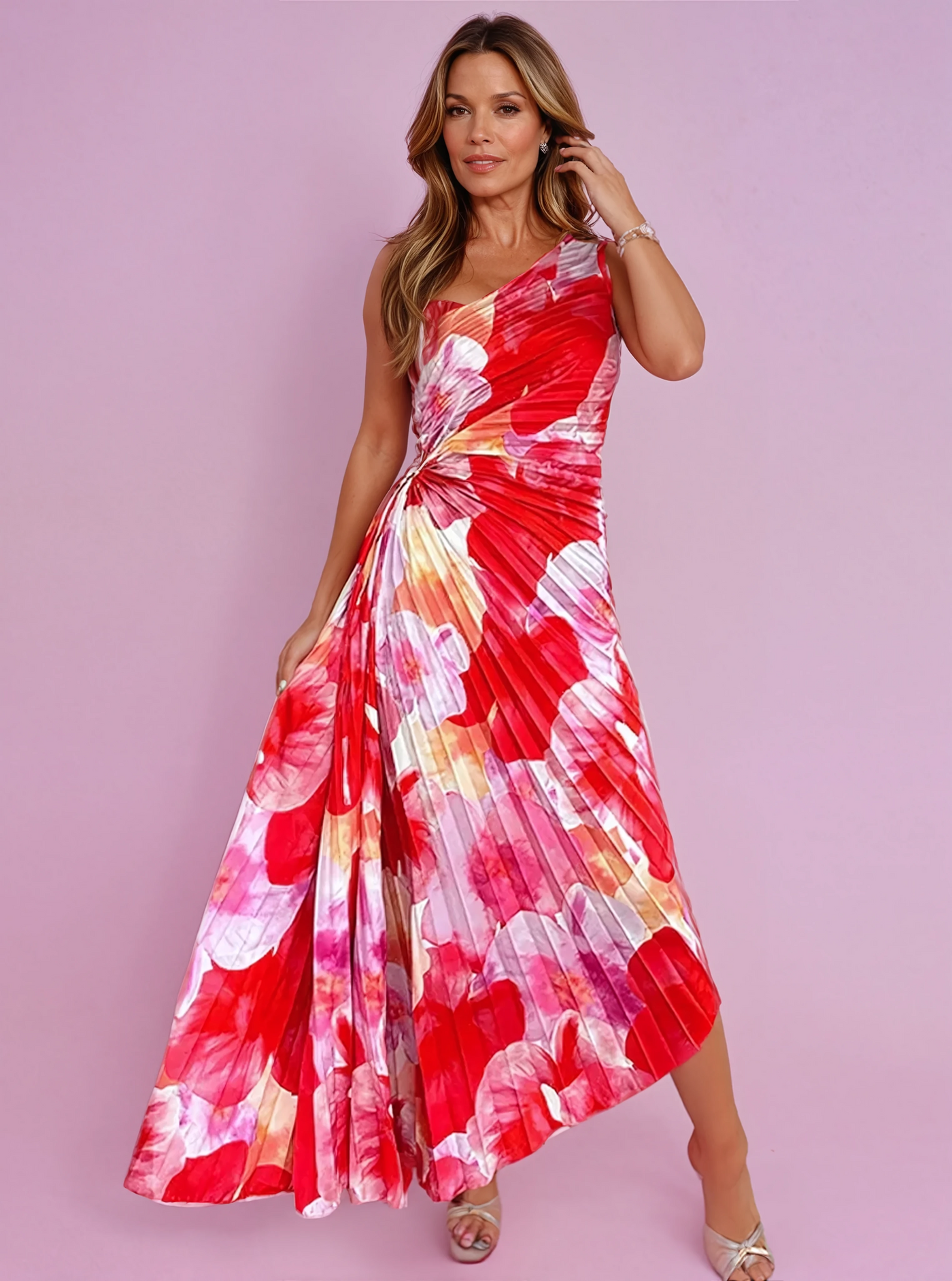 Katie | Robe d'Été Plissée ( Presque épuisée )