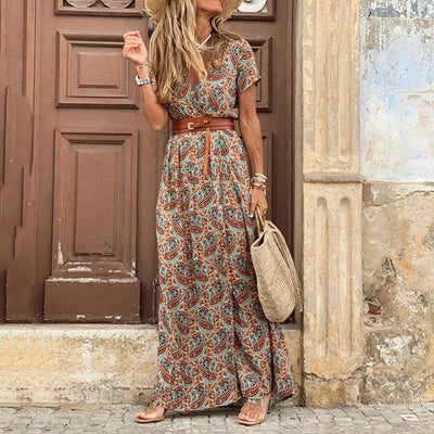 Luna® | Élégante Robe Maxi Bohémienne