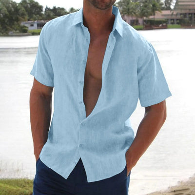 Jasper | Chemise décontractée en lin pour homme