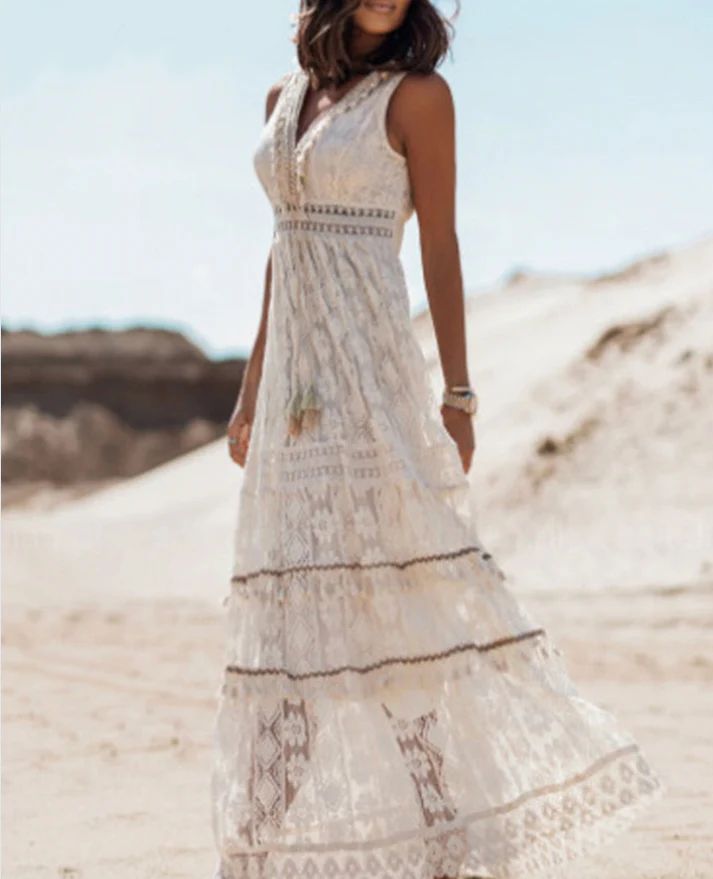Nina | Robe Bohémienne de Luxe ( Presque épuisée )