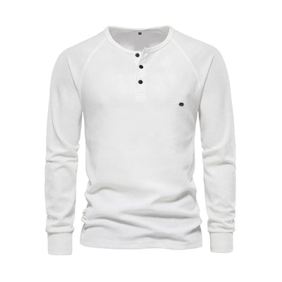 Chemise Homme à manches longues et col rond