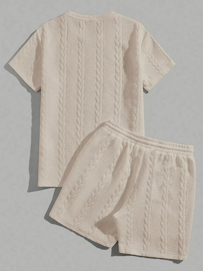 Ensemble homme en tricot – Confort ultime, style décontracté chic | Leroux Mode