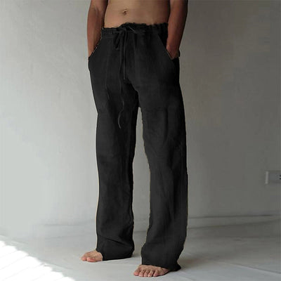 Finn | Pantalon en Lin Décontracté Respirant pour Hommes