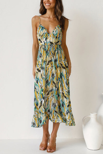 Robe midi Véronique en coton mélangé pour les vêtements de loisirs