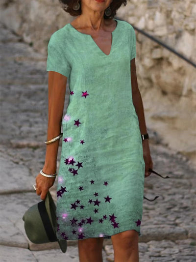 Josette™ | Robe Élégante avec Décolleté en V