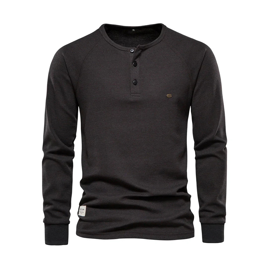 Chemise Homme à manches longues et col rond