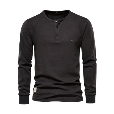Chemise Homme à manches longues et col rond