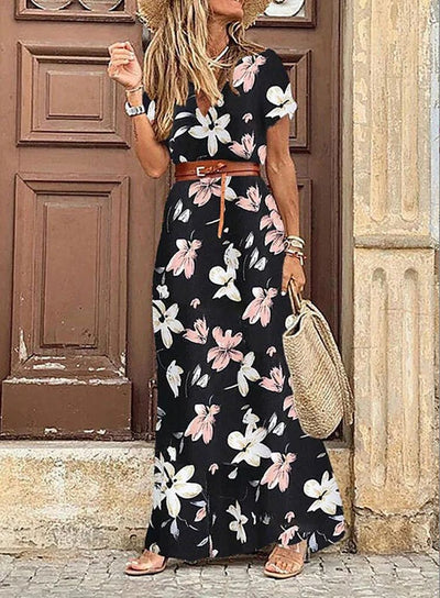 Luna® | Élégante Robe Maxi Bohémienne
