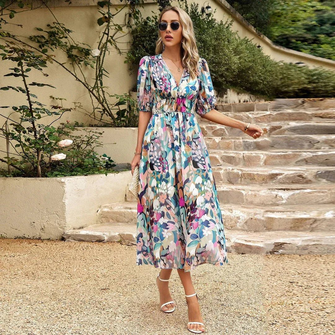 Danielle | Robe Midi Luxe Intemporelle (Presque épuisée)
