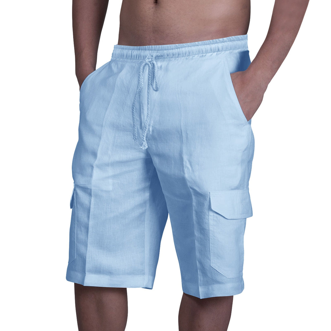 Patrick – Pantalons Cargo de Plage à Poches Multiples pour Hommes