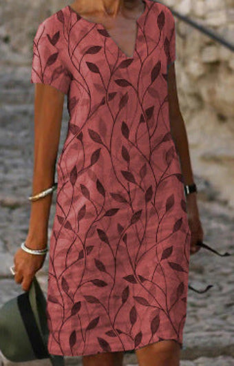 Josette™ | Robe Élégante avec Décolleté en V