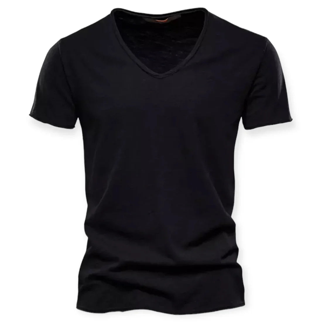 T-shirt pour hommes avec col en V