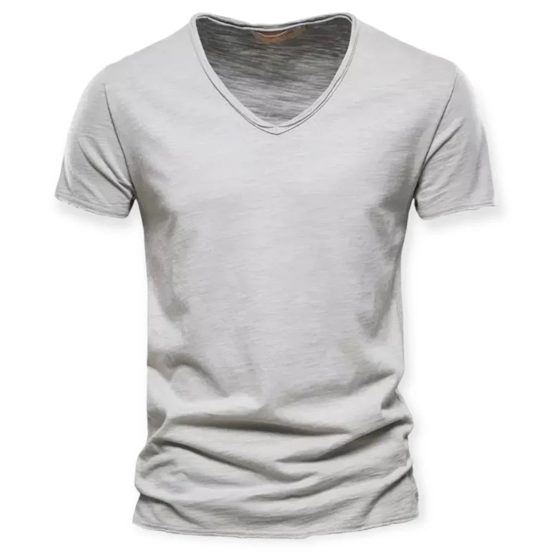 T-shirt pour hommes avec col en V