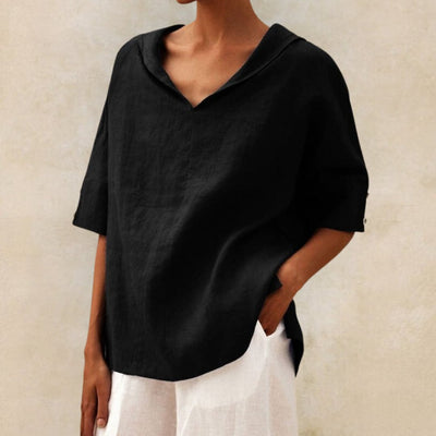 Jil blouse décontractée en lin